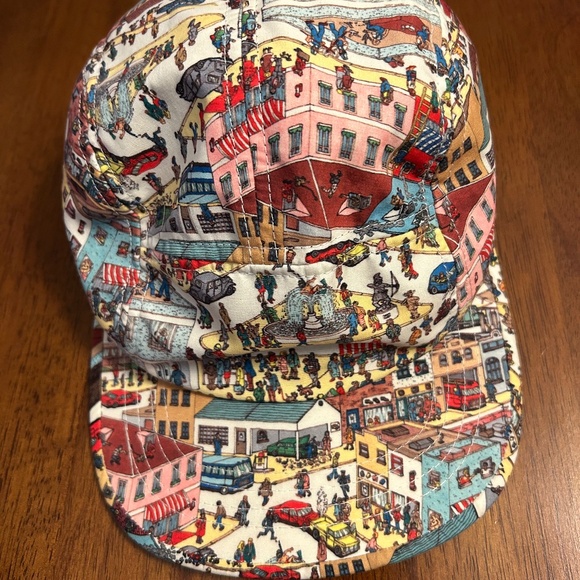 Where’s Waldo? 5 Panel Baseball Hat Adjustable Streetwear ~ Outdoor ~ Throwback! - Picture 2 of 9